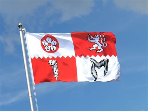 Leicestershire 3x5 Ft Flag 90x150 Cm Royal Flags