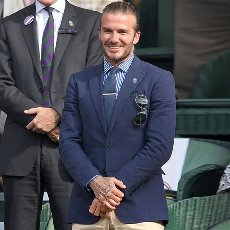 Ralph Lauren David Beckham Wears A Look From Ralph Lauren In The Royal