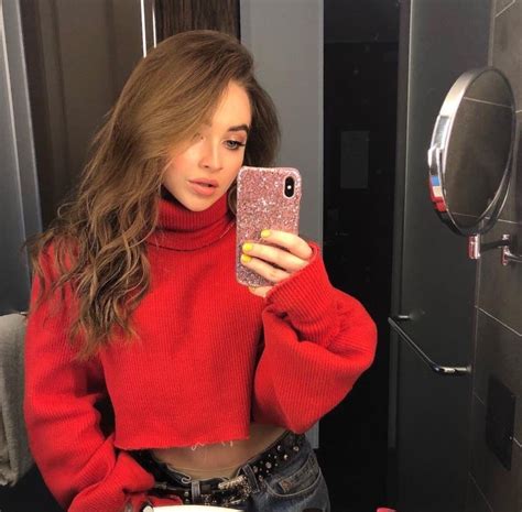 2018 Sabrina Carpenter Selfie On Instagram “enjoying Me Last Few Days