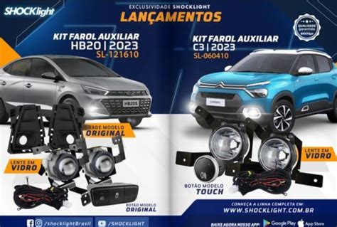 shocklight lança kits de faróis para os novos citroën c3 e hyundai hb20 portal revista automotivo