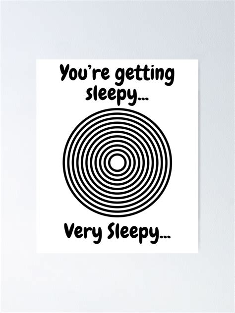 Youre Getting Sleepy Very Sleepy Hypnotist Swirl Spiral Hypnotize