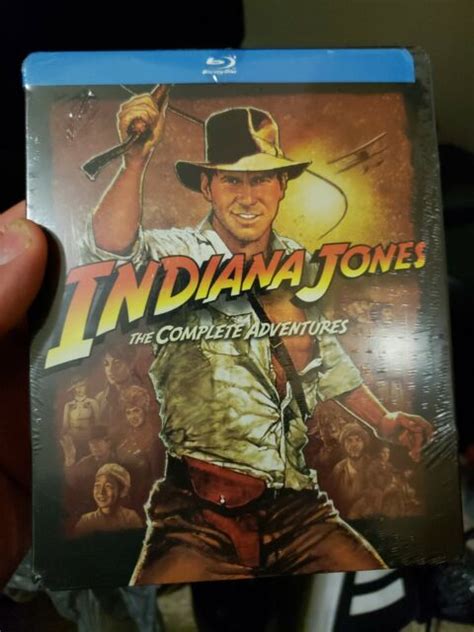 Indiana Jones The Complete Adventures Blu Ray Steelbook All Movies