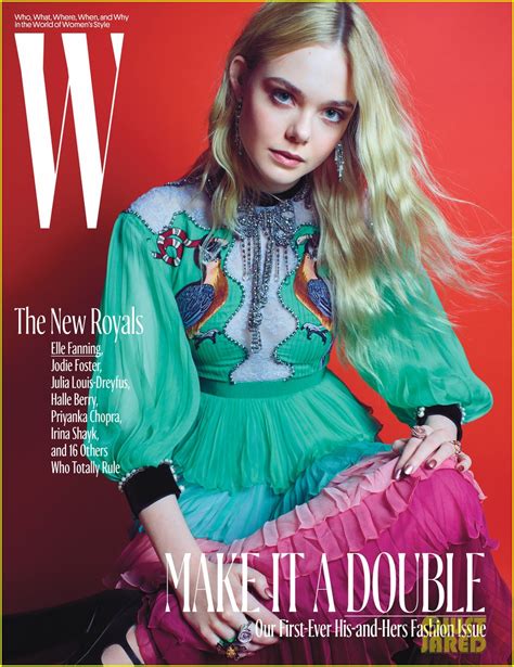 Elle Fanning Is One Of W Magazines Chosen Royals Photo 3757686