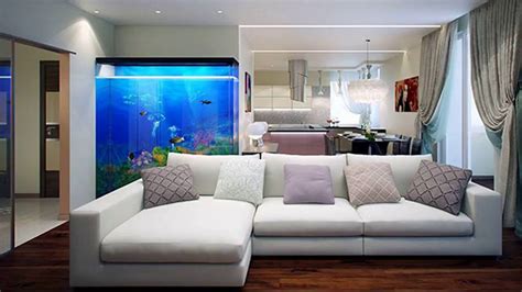50 Aquarium Interior Decoration Ideas Inverted In Living Room Simple