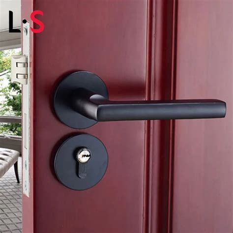 lands black space aluminum fission of hand lock locks the interior door sdl16 001 in locks from