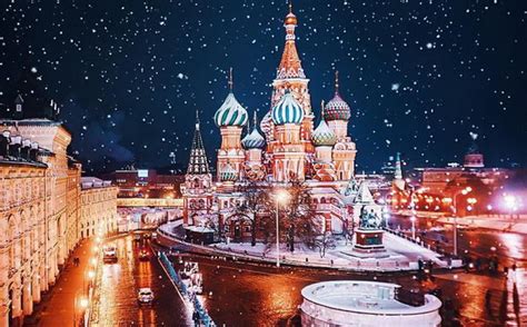 Grad Iz Bajke Moskva Je Za Praznike Izgledala Magično Foto Radio