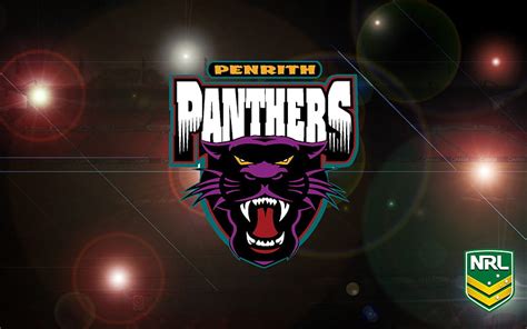Rugby Penrith Panthers National Rugby League Nrl Logo Hd Wallpaper
