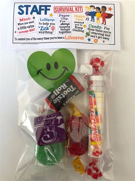 Gag Bag Sweet Thoughts Goody Bags This Listing Is For 1 Staff Emergency Treat Pack