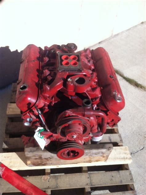 R F Engine International Ih V8 392e Engine Long Block Used