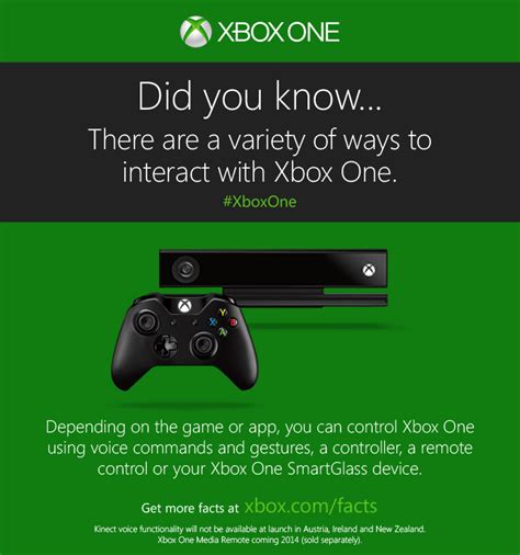 One Console Numerous Ways To Control It Xbox One