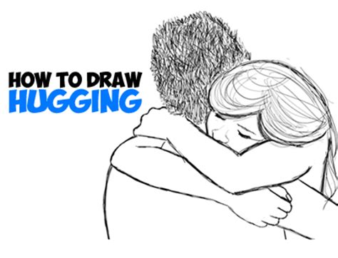 How To Draw Two People Hugging Drawing Hugs Step By Step Drawing Vrogue