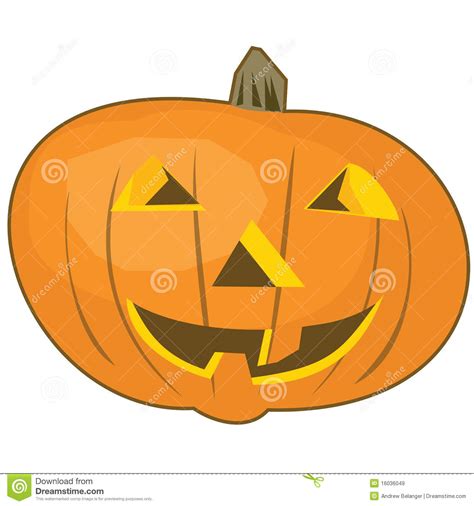 Cartoon Pumpkin Royalty Free Stock Images Image 16036049