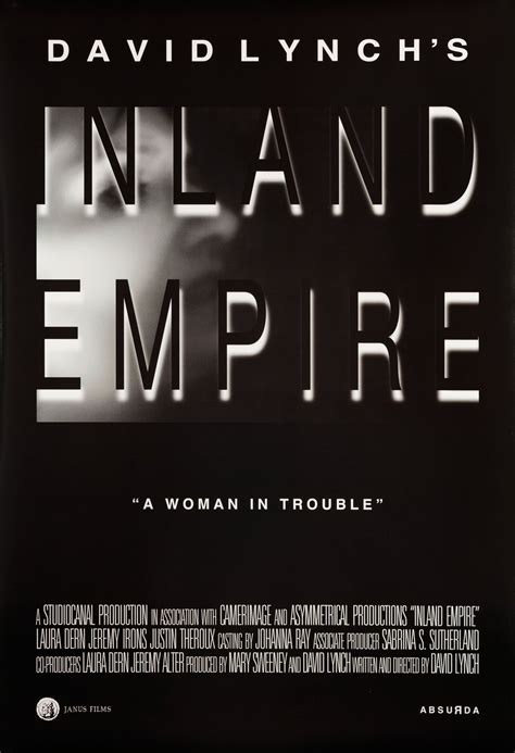 Inland Empire Original R U S One Sheet Movie Poster Posteritati