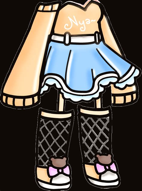 Pasos para dibujar un chibi anime en tableta o lápiz. Gacha Life Ropa | Character outfits, Drawing anime clothes ...