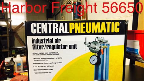 Harbor Freight Industrial Air Filterregulator Youtube