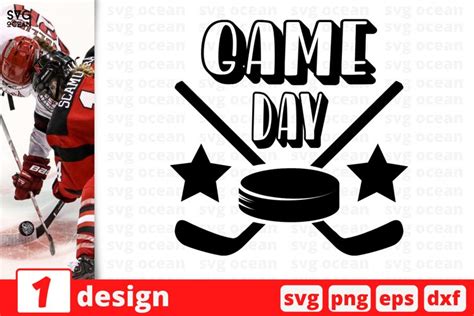 Game Day Svg Cut File Hockey Cricut Hockey Quote