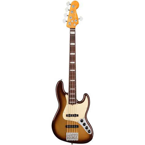 Fender American Ultra Jazz Bass V RW MBST Electric Bass Guitar