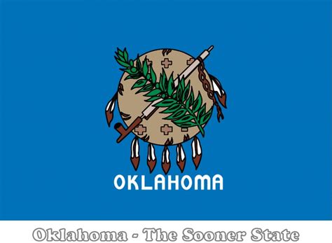 Oklahoma Oklahoma State Flag Historical Newspaper Oklahoma Flag