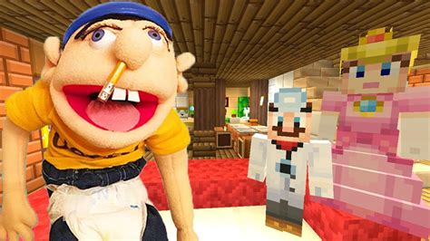 Minecraft Wii U Nintendo Fun House Jeffys Visit Sml Parody 11