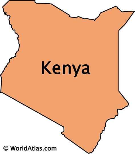 Kenya Maps And Facts World Atlas