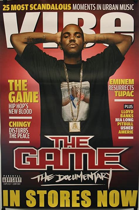 The Game The Documentary Vibe Magazine 25x37 Poster