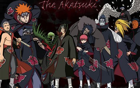 The Akatsuki Members