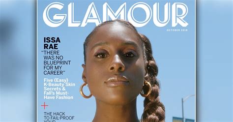Issa Rae Graces The Cover Of Glamour Magazines Tv Issue