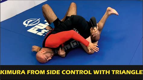 Kimura From Side Control With Triangle By Eliot Marshall YouTube