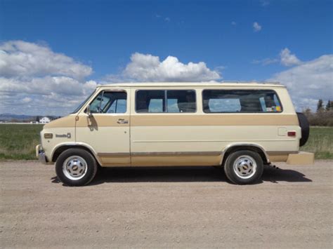 1978 Chevrolet G30 Beauville Sportvan Survivor Barn Find Hippie Boogie