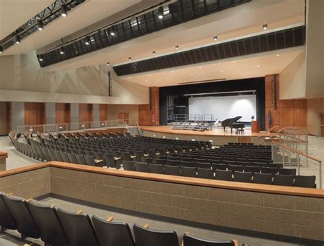 Performance Space At Blue Valley Southwest High School Designed By