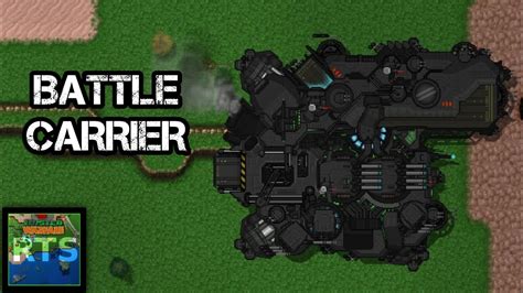 Battle Carrier Mod Rusted Warfare Youtube