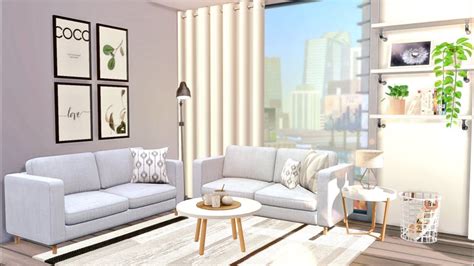 Sims 4 Small Apartment Renovation Stop Motion Build Cc Download