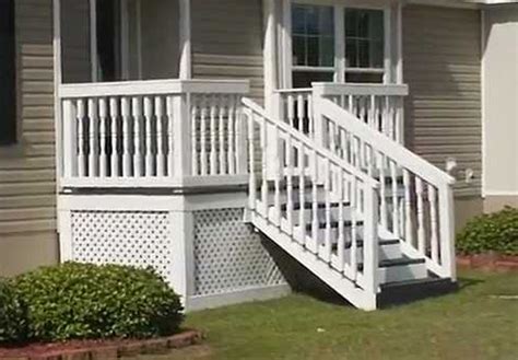 Exterior Stairs For Mobile Homes Mobile Homes Ideas