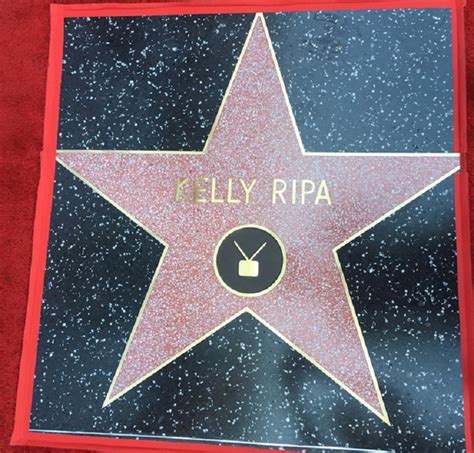 All My Children Amc News Kelly Ripa Receives Star On Hollywood