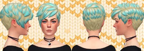Sp08 Long Front Messy Conversions At Simduction Sims 4 Updates
