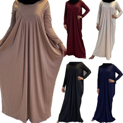 Abaya Muslim Women Kaftan Robes Arab Maxi Dress Caftan Dubai Gown Party