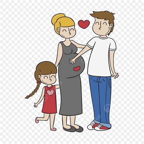 Gambar Kartun Kartun Ayah Anak Ibu Keluarga Kartun Keluarga Kartun