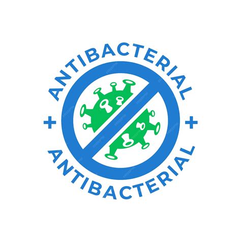 Premium Vector Antibacterial Logo