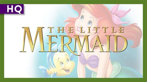 The Little Mermaid 1989 Trailer Youtube