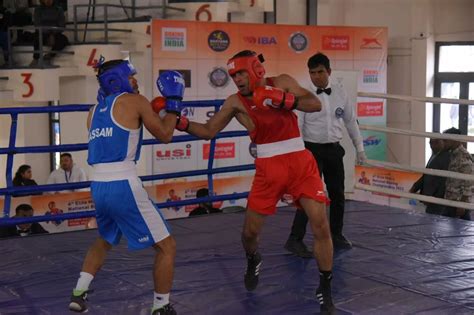 national boxing championships gaurav solanki hussamuddin register wins