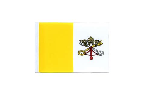 Fanion Vatican 10 X 15 Cm Boutique De Monsieur Des Drapeaux