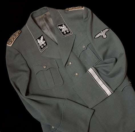 SS General Oswald Pohl Open Neck Tunic Amazing Provenance