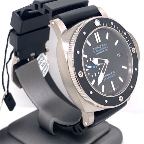 Panerai Submersible Amagnetic Automatic 47mm Watch Pam 1389