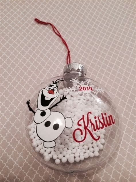Olaf Ornament Frozen Inspired Personalized Frozen Christmas
