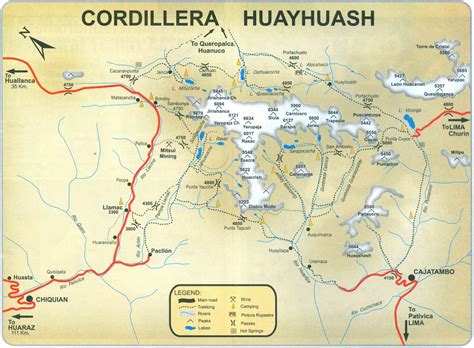Circuit Of Cordillera Huayhuash Peru Bajanthings