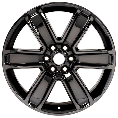20 Inch Pvd Black Chrome Wheels Fit Gmc Acadia Cv42 Oem Wheels
