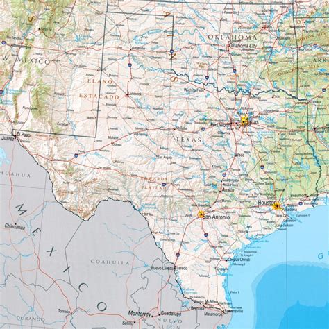 Map Of Texas Coast Printable Maps