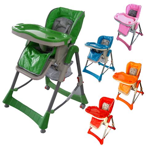 Racing style gaming chair high back office chair ergonomic design wit adjustable. Height Adjustable Baby High Chair Recline Highchair ...