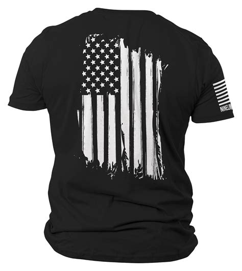 black american flag american pride nine line apparel mens tee shirts t shirt patriotic