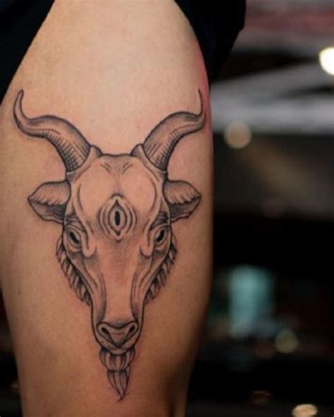 50 Amazing Goat Tattoos With Meaning Body Art Guru